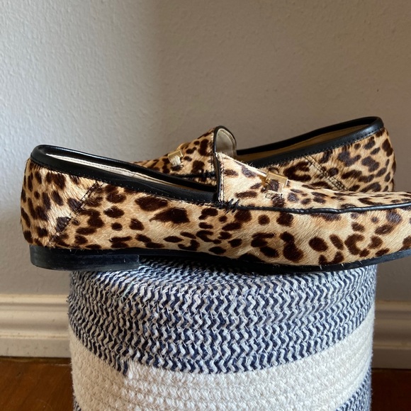 Sam Edelman Leopard print calf hair loafers - Picture 7 of 8
